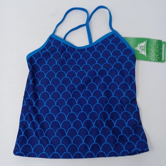 Urban Outdoor Girls Mermaid Two-Piece Swimsuit - Picture 6 of 8